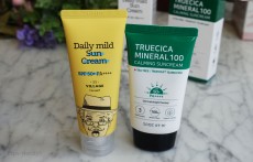 11 Village Factory Daily Mild Sun Cream and Truecica Mineral Calming Suncream Some By Mi - Yes Style First Haul and Impressions
