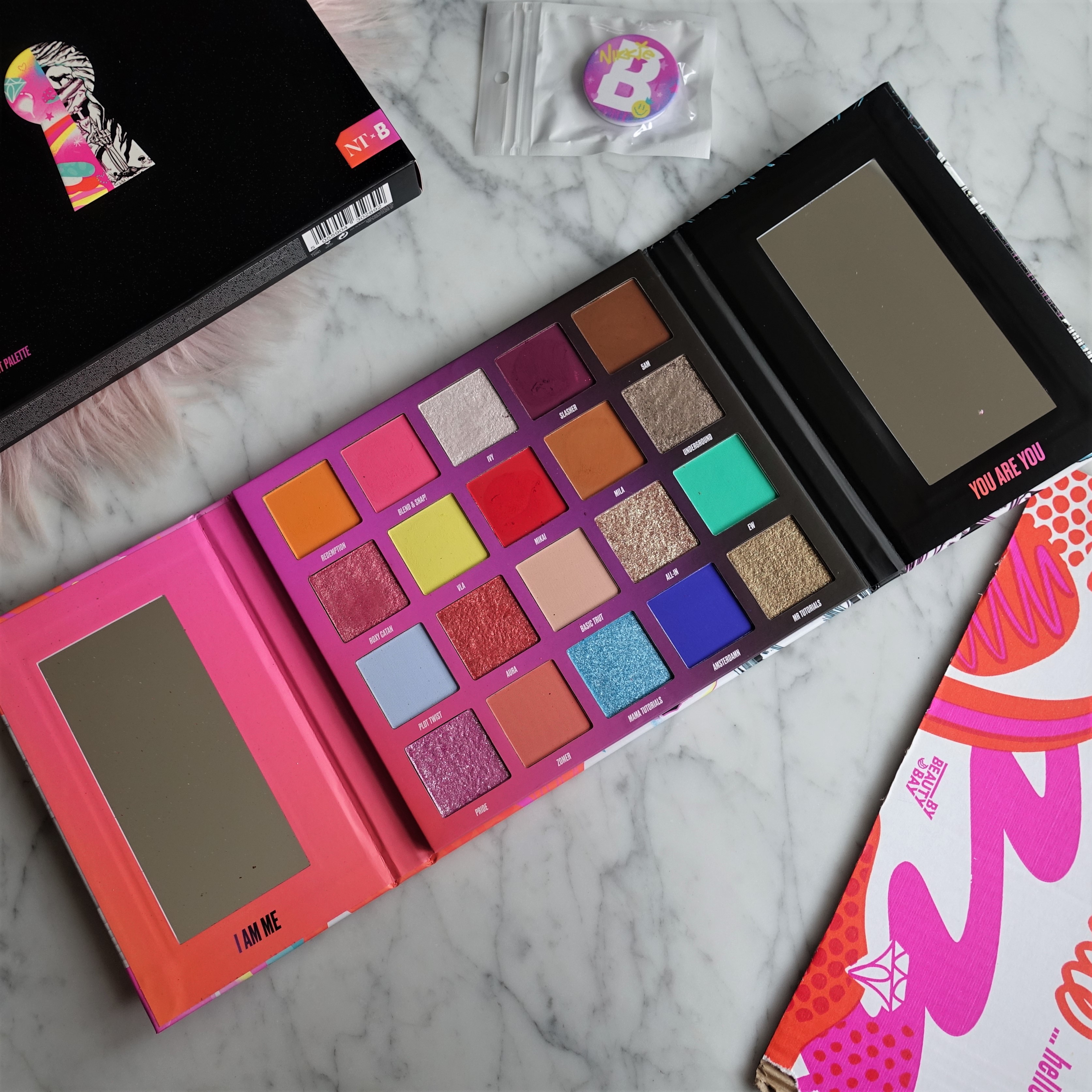 Nikkie Tutorials x Beauty Bay Collaboration Palette Review - Pop Socket and Palette